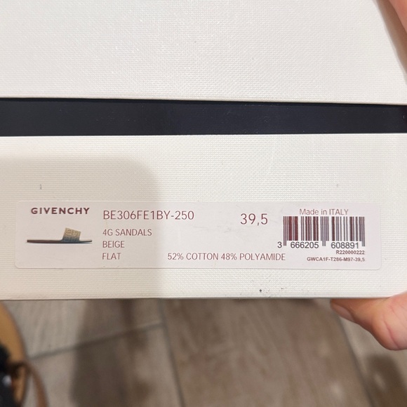 Givenchy 4G Raffia Slides - Picture 3 of 3